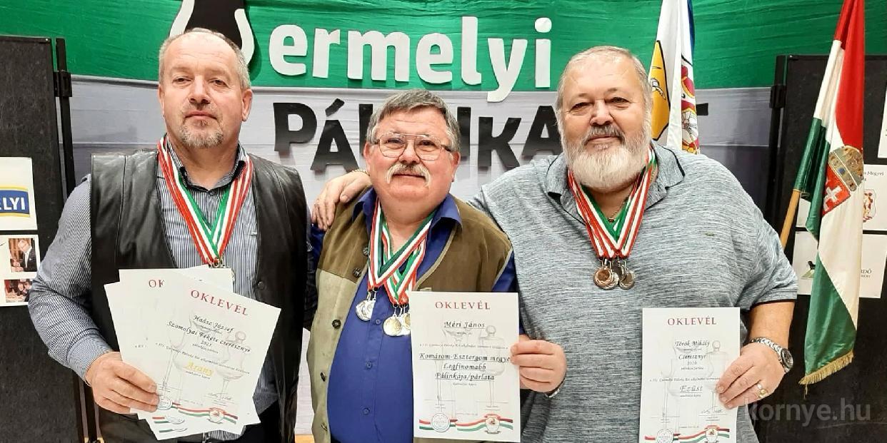 Méri János nyerte el a megye legjobb párlata címet