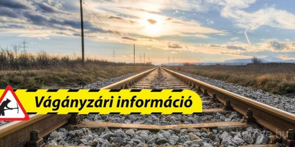 Módosított menetrend a Tatabánya – Oroszlány vasútvonalon