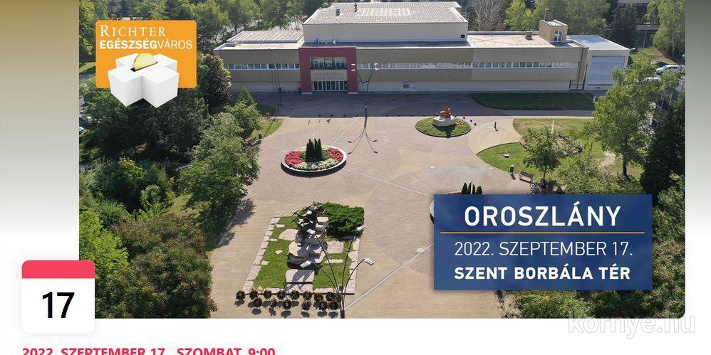 Richter Egészségváros Oroszlányban