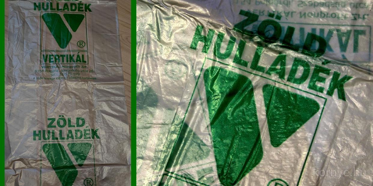 Díjtalanul biztosított zsákok: a Polgármesteri Hivatalban vehetők át 