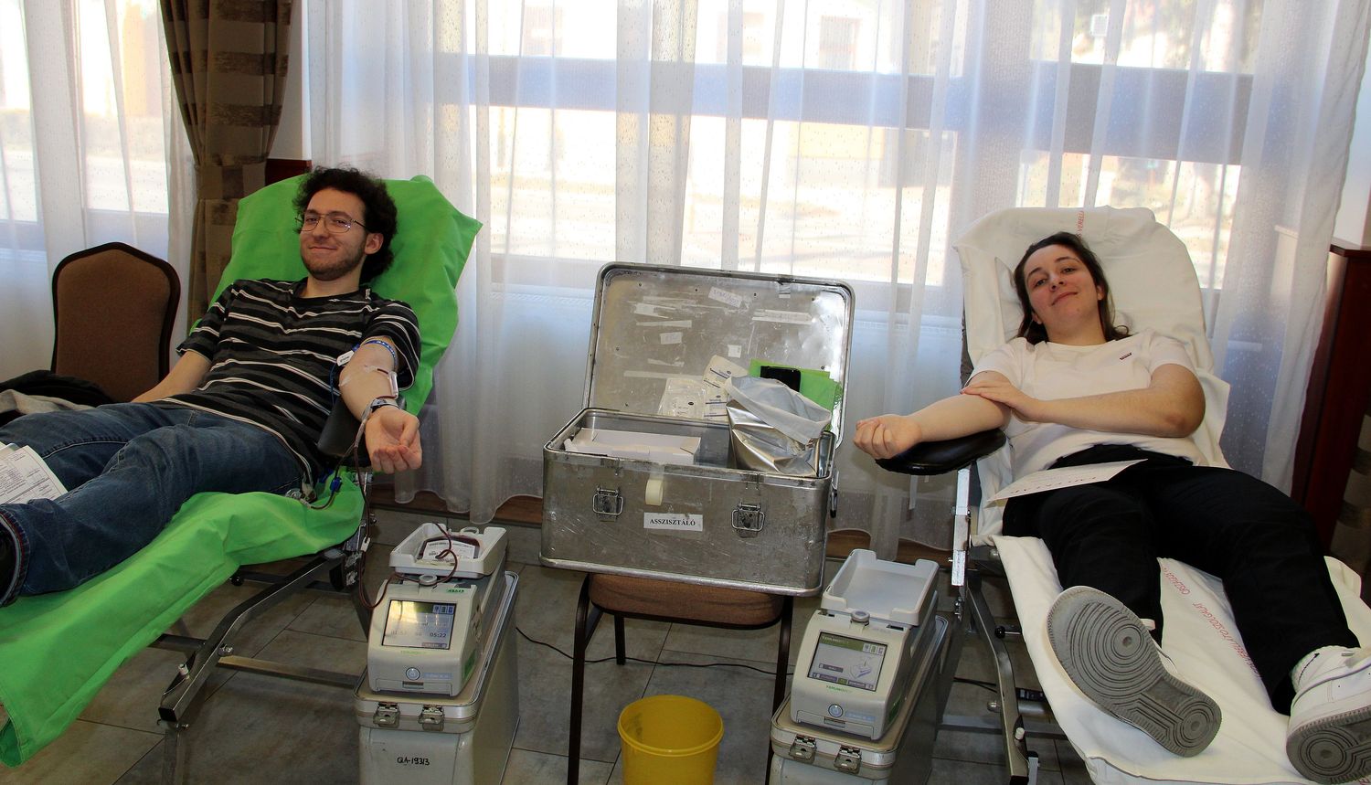 „Telt házas” véradás