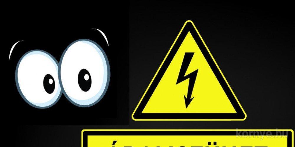 Áramszünet Nagytagyospusztán