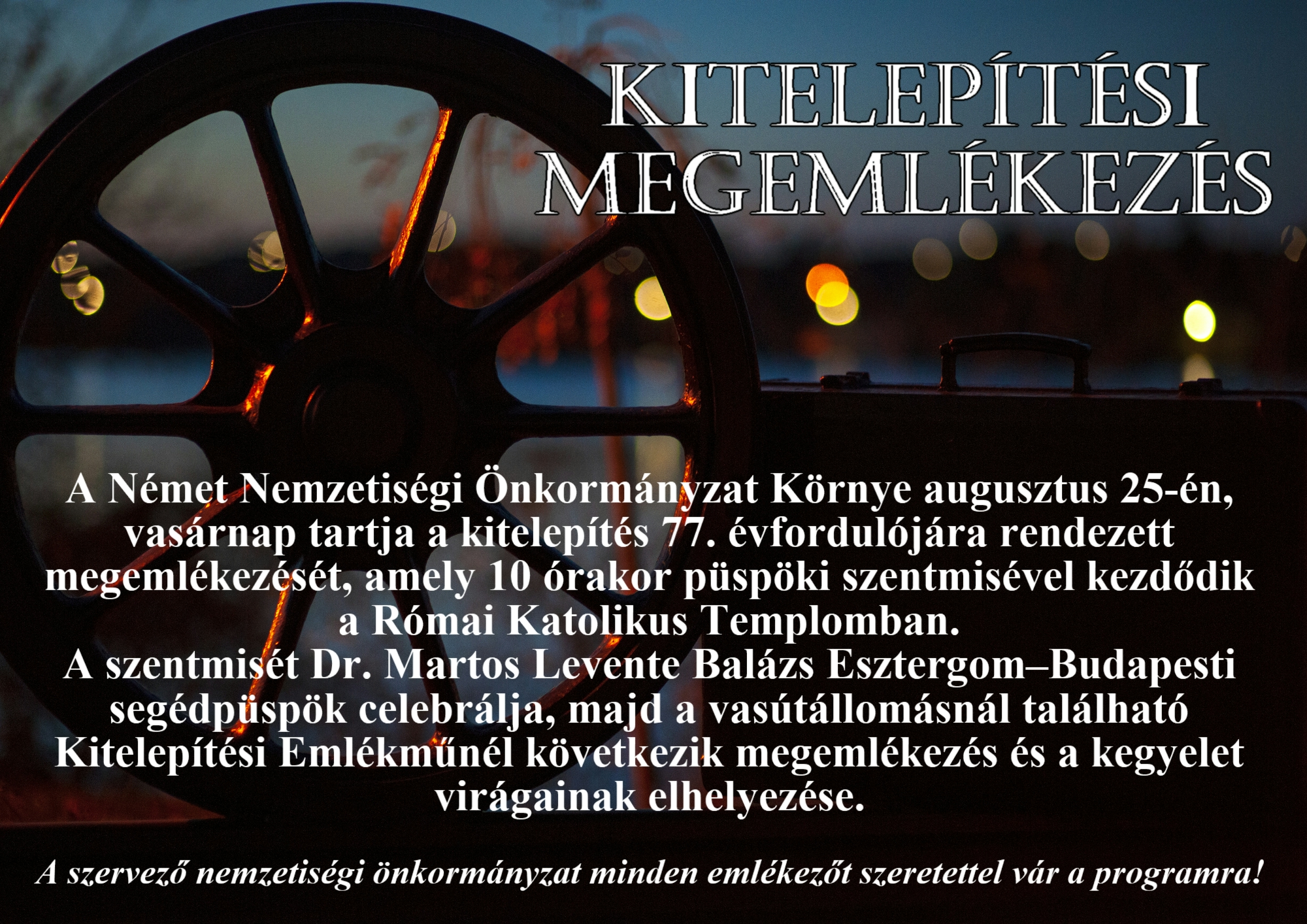 Kitelepítési megemlékezés