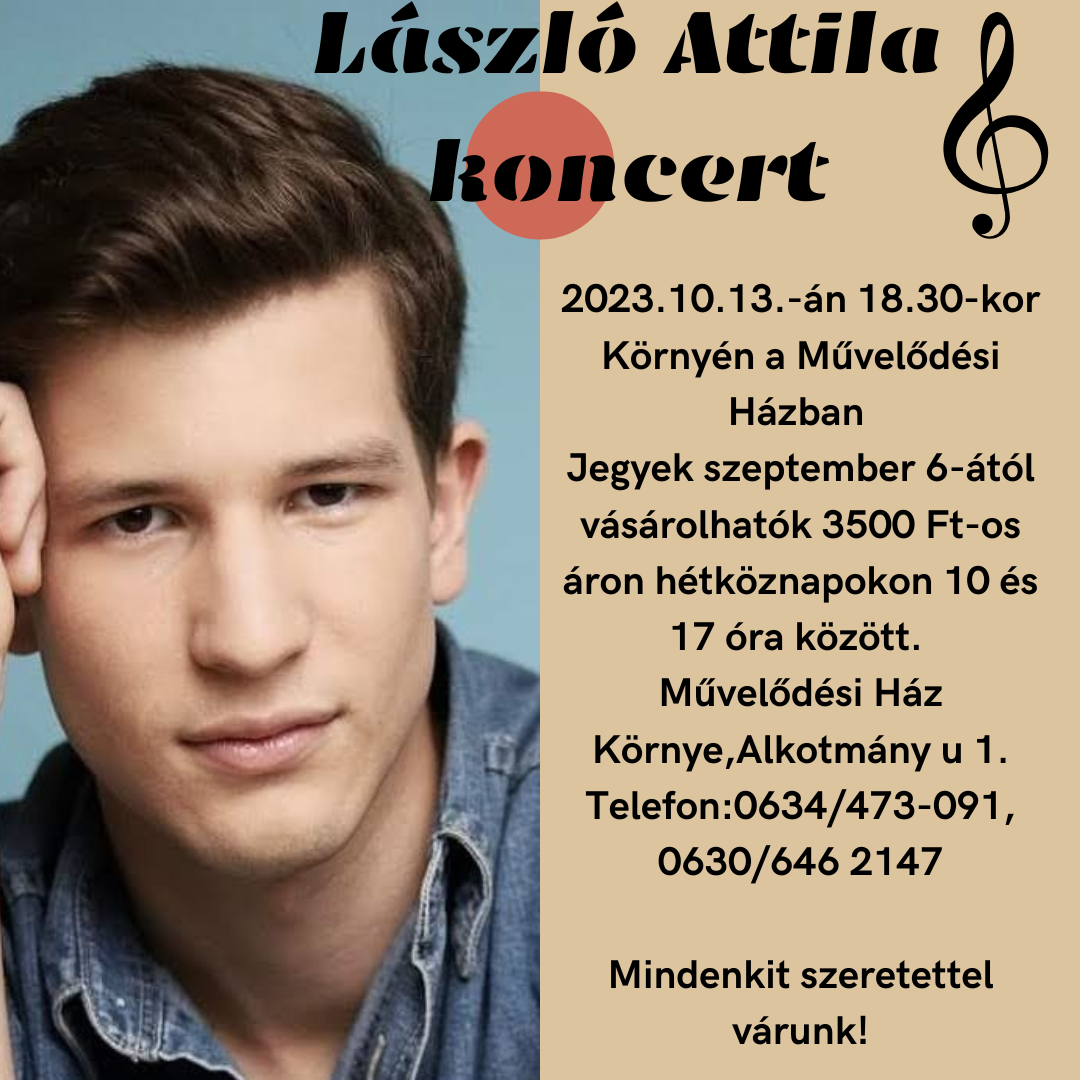 László Attila koncert